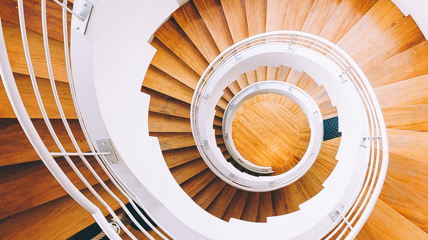 spiral staircase